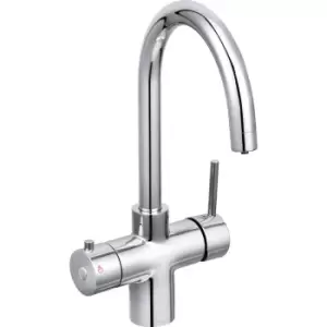 Image of Bristan Gallery 3-in-1 Rapid Boiling Water Tap in Chrome Brass