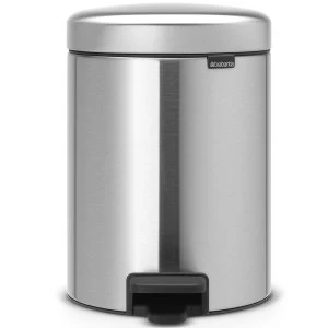 Image of Brabantia newIcon 5L Pedal Bin - Matt Steel