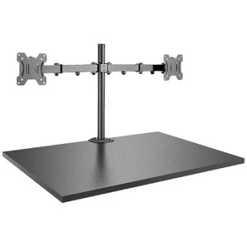 Image of LINDY 2x Monitor desk mount 43,2cm (17) - 71,1cm (28) Swivelling/tiltable