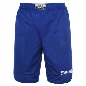 Image of Spalding Reversible Basketball Shorts Mens - Blue/White