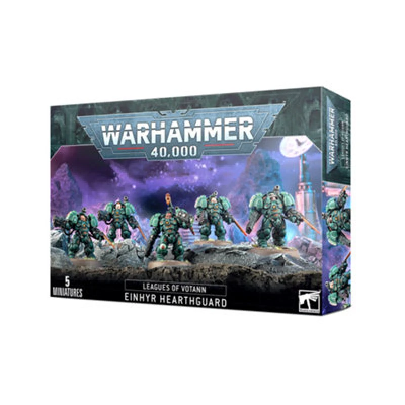 Image of Games Workshop Leagues Of Votann: Einhyr Hearthguard - Brand New And Sealed