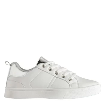 Image of Fabric Low Trainers Children - White