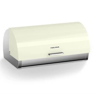 Image of Morphy Richards Accents Roll Top Bread Bin - Cream