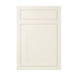 Image of Cooke Lewis Carisbrooke Ivory Fixed frame cabinet door W600mm