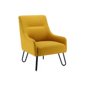 Image of Reception Armchair Mustard KF90467