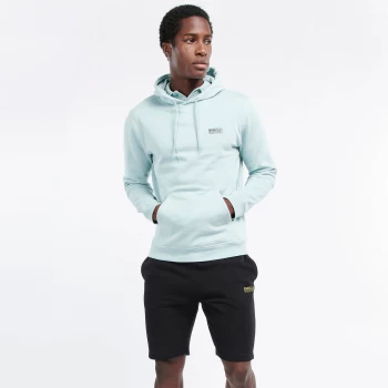 Image of Barbour International Mens Essential Pullover Hoodie - Pastel Spruce - S