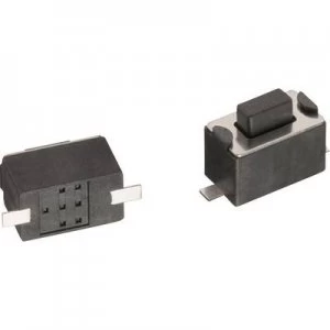 Image of Wuerth Elektronik WS TSW 434121050816 Pushbutton 12 Vdc 0.05 A 1 x OffOn momentary