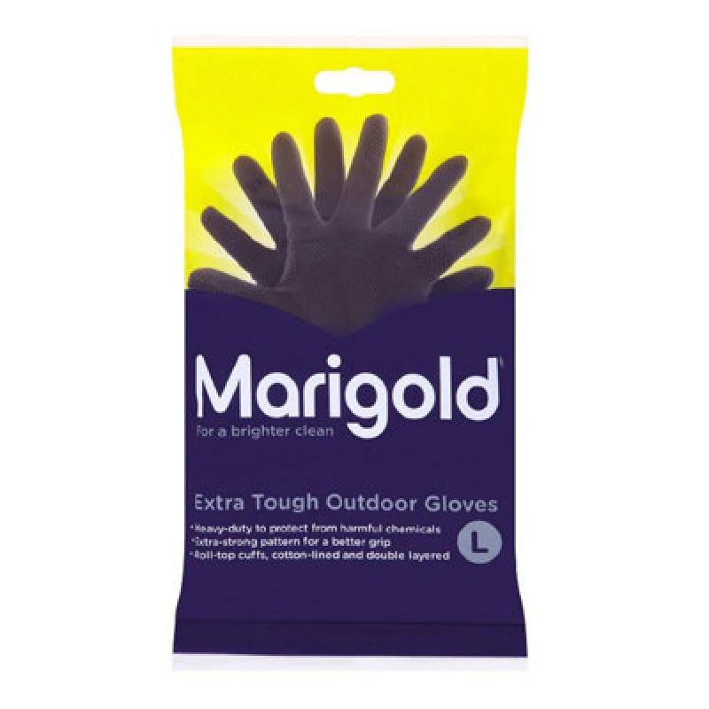 Image of Marigold Extra Tough Outdoor Gloves Large One Colour (One Size)