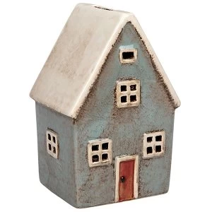 Image of Village Pottery Tall House Money Box