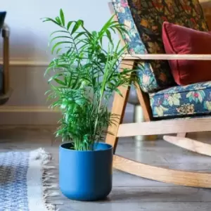 Image of Ivyline Lisbon Planter Teal - H26Cm D26Cm