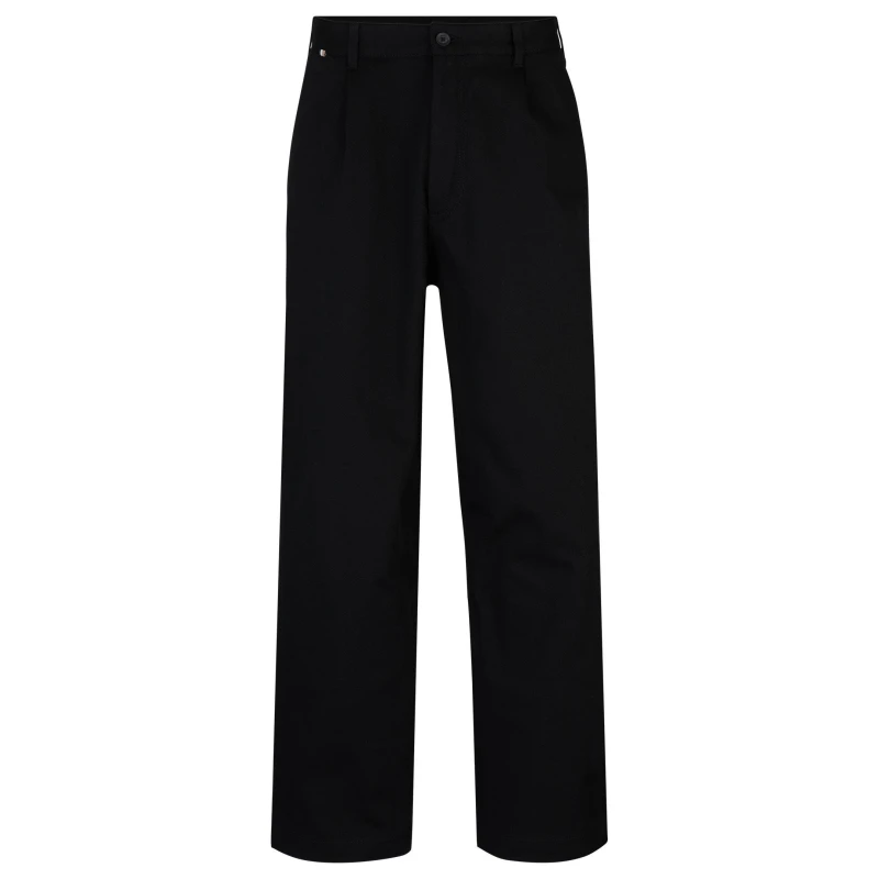 Image of Boss Mens Kaiden Straight Leg Trouser Black male 30W R