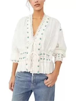 Image of Free People Kizzy Embroidered Top