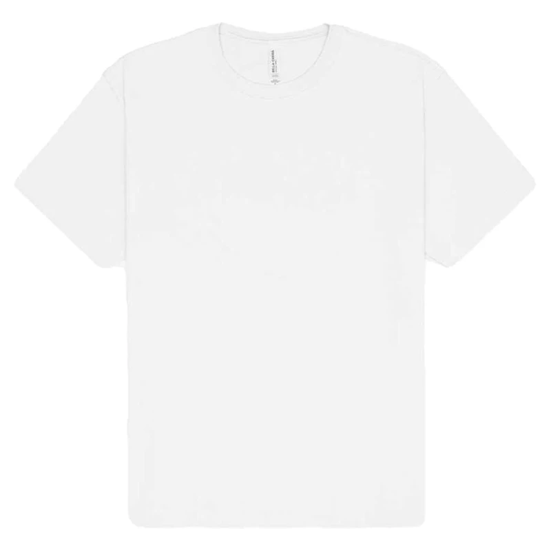 Image of Bella + Canvas Mens Heavyweight T-Shirt in White Size: XS White Male XS