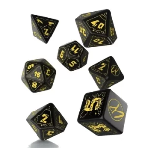 Image of Q-Workshop Cyberpunk Red: Wet Work Poly Dice Set