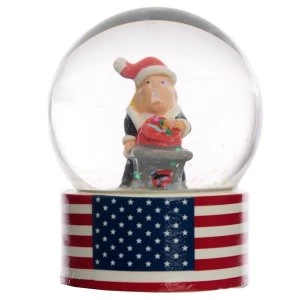 Image of Christmas President Waterball Snow Globe