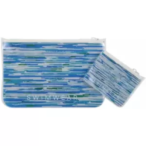 Image of Brush Stroke Dry Bag Set (Pack of 2) (One Size) (Seascape) - Regatta
