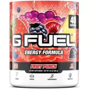 Image of G Fuel Fruit Punch Tub (40 Servings) Elite Energy and Endurance Formula