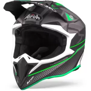 Image of Airoh Wraap Mood Flat Green M