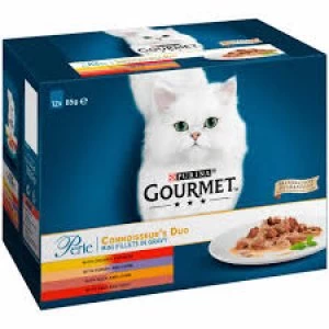 Image of Purina Gourmet Perle Meats Duo Cat Food 12 x 85g