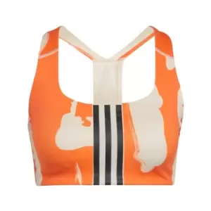 Image of adidas Thebe Magugu Training Medium-Support Bra Womens - White