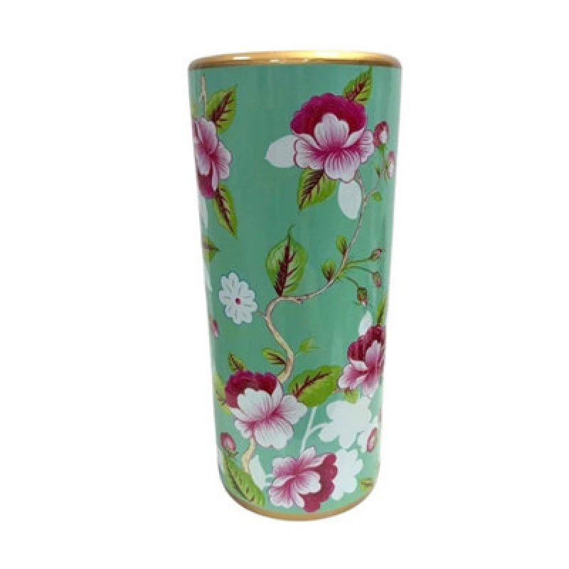 Image of 18 Inch Floral Umbrella Stand - Ceramic - L20 x W20 x H46cm MinsterStylishLivingLtd887