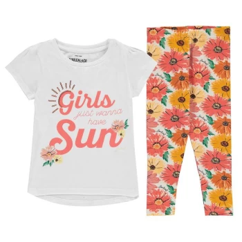 Image of SoulCal T Shirt and Leggings Set Infants - Striped