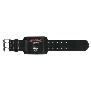 Image of Airbourne - Black Dog Barking Leather Wrist Strap