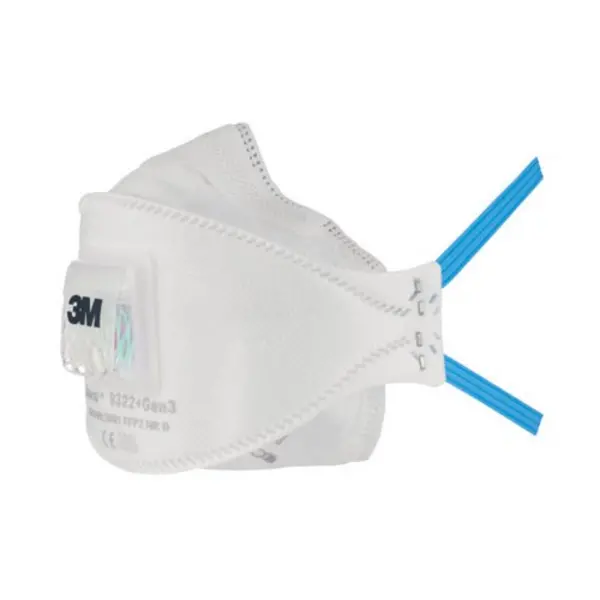 Image of 3M 3M 9322 Aura Disposable Face Mask FFP2 3rd Generation (Pack of 10) 3M9322PLUSGEN3