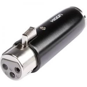Image of XLR adapter XLR socket Mini XLR plugHiconHI X3MX3 FM1 pcs
