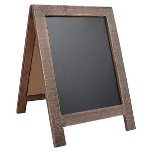 Image of Love Story Chalk Board Sign 39cm x 56cm