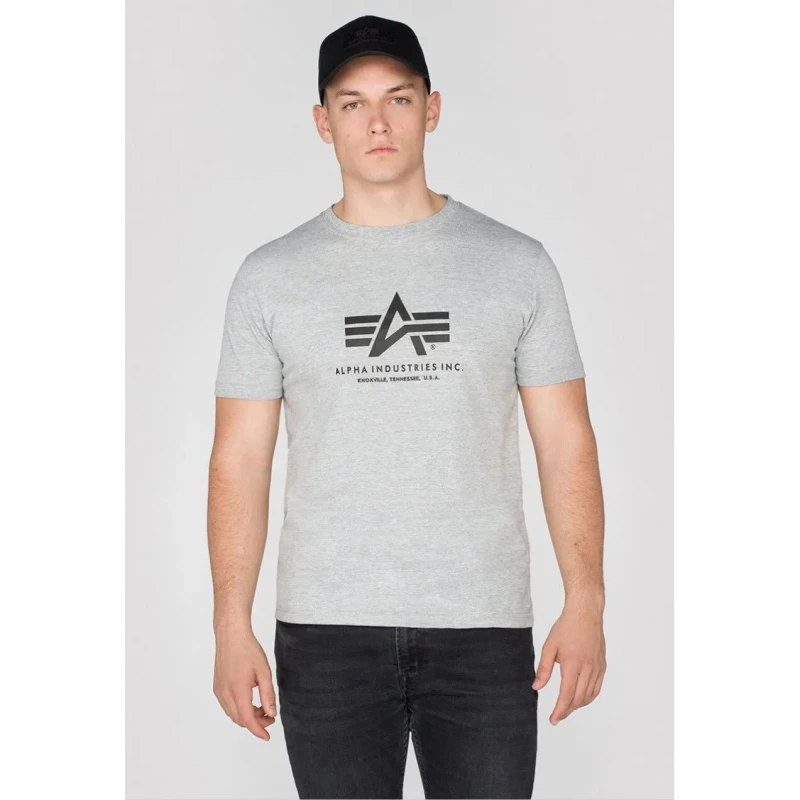 Image of alpha industries T-Shirt Alpha Industries Basic Gris Male L