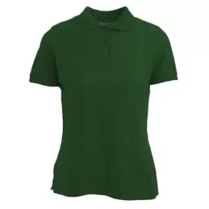 Image of Absolute Apparel Womens/Ladies Diva Polo (M) (Bottle Green)
