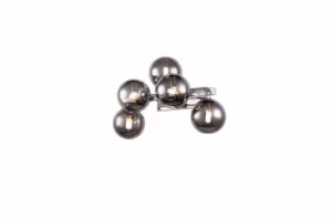 Image of Dallas Wall Lamp Chrome, 5 Light, G9