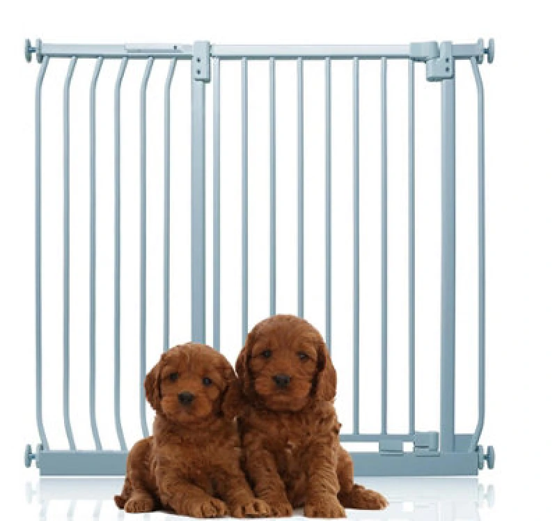 Image of Bettacare Extra Tall Elite Dog Gate, 107Cm - 116Cm, Matt Grey, Extra Tall 96.8Cm In Height, Pressure Fit Pet Gate