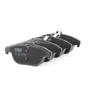 Image of TRW Brake pad set GDB1738 Brake pads,Brake pad set, disc brake MERCEDES-BENZ,C-Klasse Limousine (W204),C-Klasse T-modell (S204),GLK (X204)