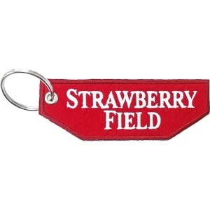Image of Road Sign - Strawberry Field Keychain