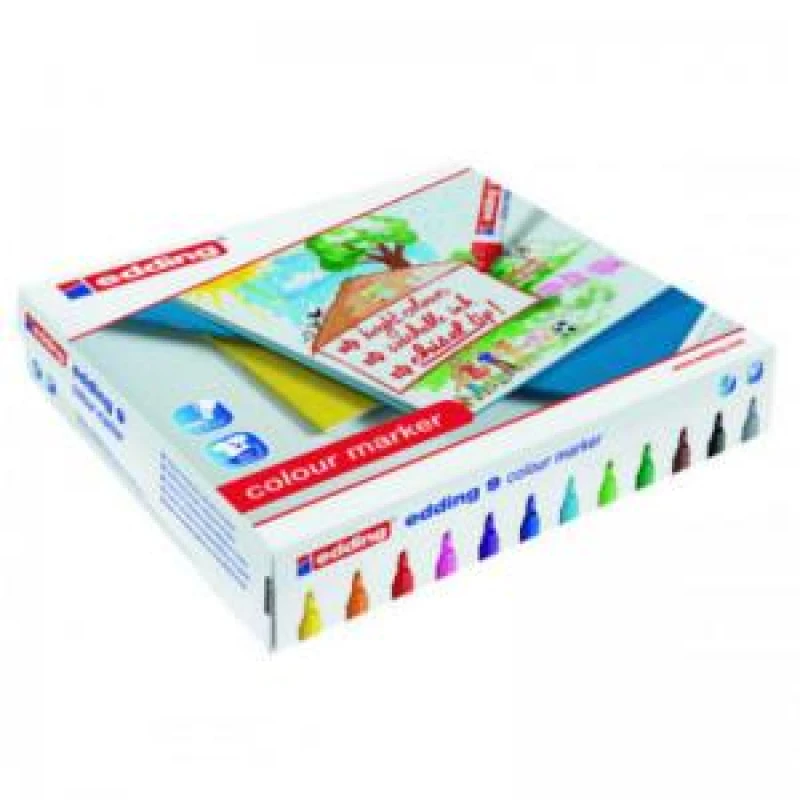 Image of e-Colourmarker Chisel Asst PK144 EXR52751ED