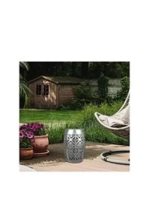 Image of Teamson Home Patio Side Table With Solar-Powered Light