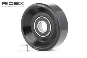 Image of RIDEX Idler Pulley JEEP,CHRYSLER,DODGE 312D0050 4792112,4536173,4792112 Guide Pulley,Deflection Pulley,Deflection/Guide Pulley, v-ribbed belt,5281007