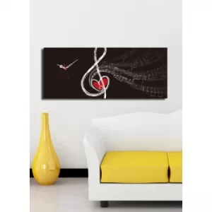 Image of 3070CS-16 Multicolor Decorative Canvas Wall Clock