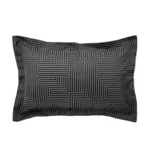 Image of Helena Springfield Tiffany Oxford Pillowcase, Graphite