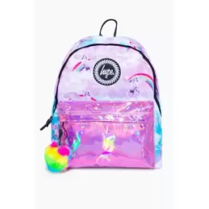 Image of Hype Unisex Adult Unicorn Holo Backpack (One Size) (Multicoloured)