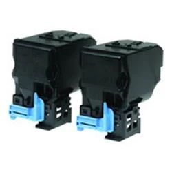 Image of Epson S050594 Pack of 2 Black Laser Toner Ink Cartridges