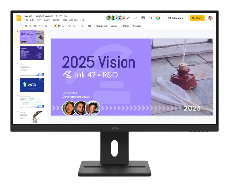 Image of Lenovo ThinkVision E27Q-40 Monitor