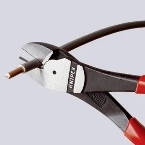 Image of Knipex 74 02 180 Workshop Kraft side cutter non-flush type 180 mm