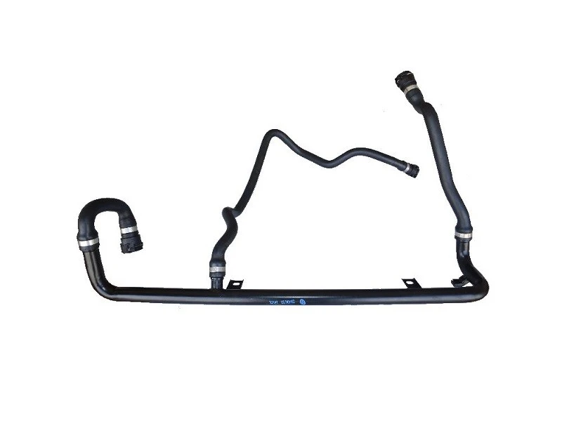 Image of HORTUM 141431 Coolant Pipe Front, with clip, with quick coupling Rubber with fabric lining Coolant Pipe (546)