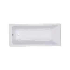 Image of Roca Gap Single Ended Acrylic Bath with Feet 1600mm x 700mm - 0 Tap Hole