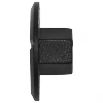 Image of Sealey TCLN2510 Locking Nut, Black, Ø25mm x 10mm, Mercedes - Pack ...