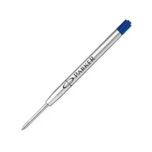 Image of Parker Quink Flow Blue Ball Pen Refill - Broad Nib