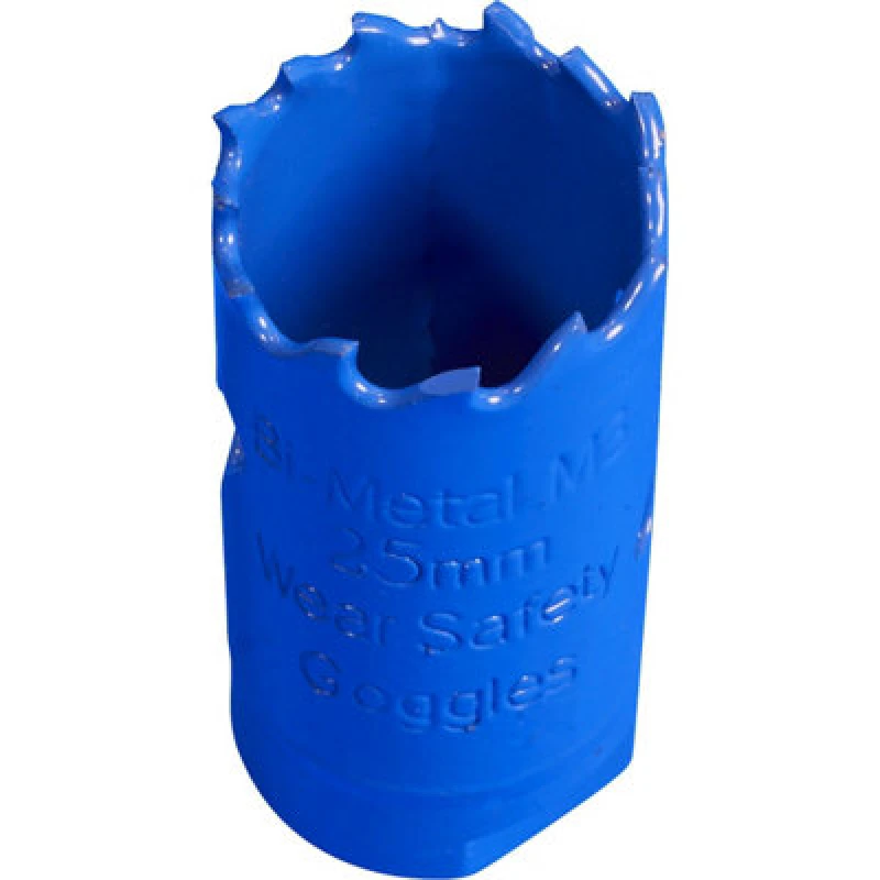 Image of Loops 25mm HSS Hole Saw Blade - Milled Teeth - Bi-Metal M3 Steel Long Lasting Drill Metallics